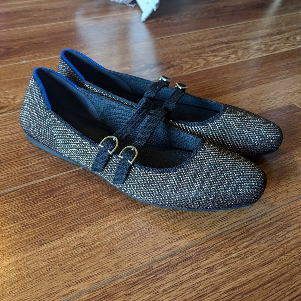 Rothy's The Double Buckle Mary Jane - Bronzite